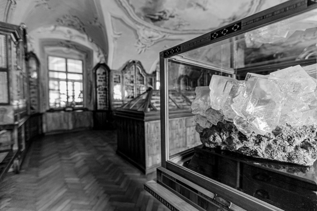 Mineralienkabinett im Stift Seitenstetten