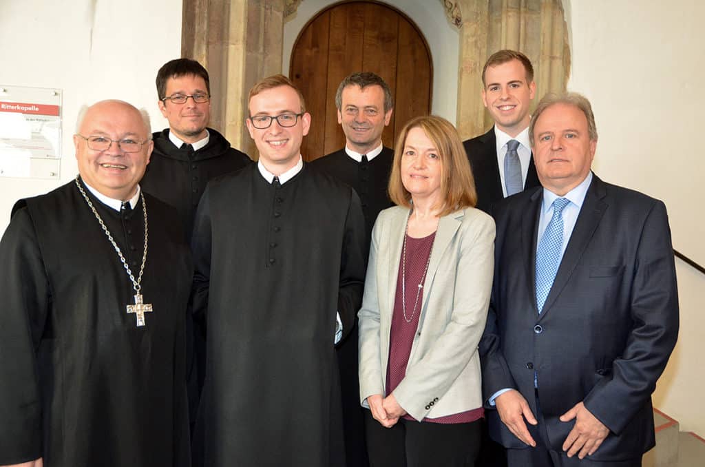 Fr. Elias ins Noviziat im Stift Seitenstetten aufgenommen.